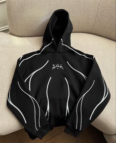 American Street Fashion, Hoodie Y2k, Y2k Goth, Letter Print Hoodie, Sweatshirt Zipper, Sweatshirt Women, Oversized Pullover, Mode Inspo