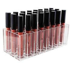 Amazon Codes for Beauty Addicts: 75% OFF!!! GET IT FOR $12.59!!! ClosetMate CM-219 ... Lipstick Organizer, Lip Gloss Makeup, Gloss Makeup, Makeup Holder, Makeup Haul, Lipstick Holder, Ways To Organize, Storage Display