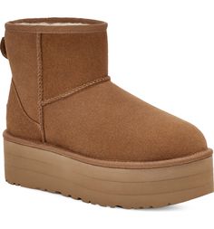 UGG® Classic Mini Platform Boot | Nordstrom High Top Uggs, Ugg Boots Platform, Ugg Platform Boots, Platform Ugg Boots, Uggs Platform, Platform Uggs, Ugg Platform, Xmas Wishlist, Ugg Classic Ultra Mini