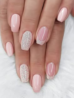 Multicolor  Collar    3D Nails Embellished   Nail,Hand & Foot Care Fancy Nails Designs, Cute Gel Nails, Nails Spring, Short Acrylic Nails Designs, Spring Hill, Girls Nails, Chic Nails, Fancy Nails, Short Acrylic Nails