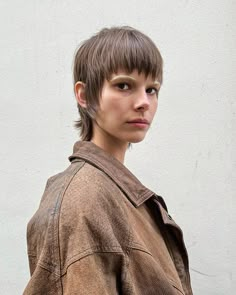 Punk Short Haircut, Dark Blonde Pixie, Birthday Appreciation Post, Mod Haircut Women, Punk Pixie Cut, Mod Cut, Punk Haircut, Women Haircuts, Mod Hair