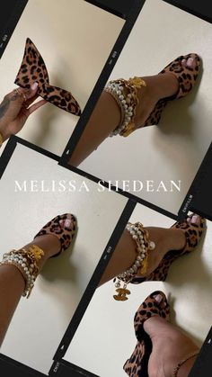 Leopard Mules, Issa Vibe, Leopard Wedges, Healthy School, Shoes Heels Classy, Embellished Bags, Leopard Print Heels, Silk Bag, Leopard Heels