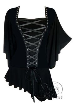 Punk Rock Women, Plus Size Gothic, Goth Clothing, Striped Tights, Corset Style Tops, Dressing Style, Gothic Clothing, Fashion Bug, Girl Things