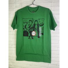 Up For Grabs Is A Brand New With Tag Demon Slayer Anime Characters Green Graphic Print Short Sleeve Tee T-Shirt Men's Size Medium. Never Worn Or Used. Measurements Laying Flat Are Included In Photos, Please Compare Them To Your Own For Proper Fit! Please Refer To All Photos. Ask Any Questions Prior To Purchasing. Thanks! Green Crew Neck Band Merch T-shirt, Streetwear Green Shirt With Front Print, Green Streetwear Shirt With Front Print, Green Shirt With Front Print For Streetwear, Green Front Print Shirt For Streetwear, Green Character Print Top For Streetwear, Green Band Merch T-shirt For Streetwear, Green Cotton Band Merch T-shirt, Green Band Merch T-shirt With Front Print