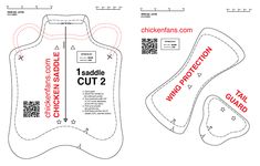 an image of the back and side of a cut - out