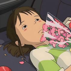 Best ghibli movie i've seen so far . . . . . . . . . #anime #chihiro #viajedechihiro #sen #chihiro #ghibli #studioghibli Flowers, Instagram