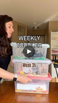 136K views · 11K reactions | Comment “week 35” and I’ll send you all the sheets you saw in today’s videos.
If you remember my fall dollar tree haul, some of these items should look very familiar. So I wanted to share some fun ways to incorporate them into sensory bins. Also I say this every time but it’s important to reiterate- sensory play is a supervised activity especially with small parts. I always am on hand next to my toddler while she explores the bins and she’s had 1.5 years of sensory play experience so she knows what to do and what not to do (though she is 2.5 so I always monitor because toddler…). If you feel like any of the bases are not for you, I always recommend trading them out for things like crushed cereal, rice, pluffle, kinetic sand etc. These are all just ideas and you Fall Sensory Bin, One To One Correspondence, Sensory Bags, Dollar Tree Haul, Sensory Activities Toddlers, Dollar Tree Fall, Preschool Activities Toddler, Independent Play, Toddler Sensory