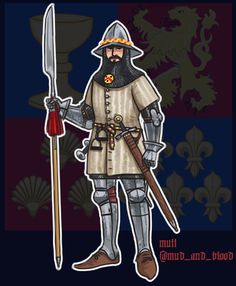 Medieval Character Art, Medieval Executioner, Armour Fantasy, Medieval Character, Knight Drawing, Medieval Ages