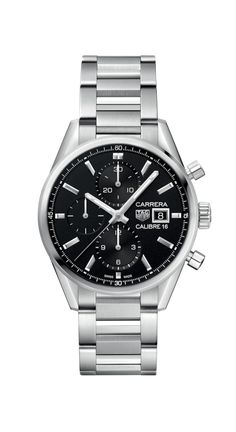 TAG Heuer Carrera Chronograph Calibre 16 Automatic Men 41 mm - CBK2110.BA0715 Tag Heuer Carrera Chronograph, Tag Heuer Carrera Calibre, Heuer Carrera, Tag Heuer Carrera, Tag Heuer, Swiss Made, Michael Kors Watch, Omega Watch, Chronograph