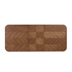 a wooden cutting board with four different sections