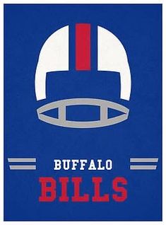 a football helmet with the words buffalo bills on it