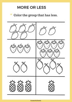 the printable worksheet for kids to learn how to draw fruit