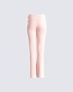 An effortless slay 💓 With a unique and elevated look, these knitted pants feature a ribbed top edge, wide leg, and tab detail for a relaxed and stylish design. They couldn't compete with you even on your casual days 😌 Ribbed Stretch Wide-leg Bottoms, Stretch Ribbed Wide-leg Pants, Trendy Wide Leg Pants For Winter Loungewear, Winter Wide Leg Stretch Pants With Elastic Waistband, Winter Stretch Wide Leg Pants With Elastic Waistband, Winter Loungewear Wide Leg Pants, Winter Relaxed Fit Wide Leg Pants, Full Length Knit Lounge Pants, Knit Full-length Lounge Pants