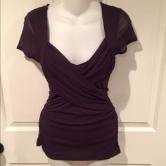 Nwot Moda International Purple Top Size Medium Purple Clothes, Boho Lifestyle, Gothic Tops, Purple Top, Y2k Fashion, Color Purple, Business Casual, Cute Outfits, University