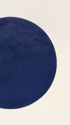 a blue circle on a white background