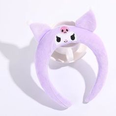 Description:Kawaii Sanrio HairbandSpecifications:Size: 16 cm * 2.9 cm. adjustable as one-size-fits-most Weight: 20 g/pieceMaterial: Velvet Fabric. AcrylicSanrio Characters: Black Kuromi/Purple Kuromi/Cinnamoroll/My Melody/PomPomPurinFeatures and Details:【Well-made Material】These sanrio hairbands are made of quality coral fleece material. High elasticity. Lightweight and stretchy. You may wash the band numerous times without worrying that it will lose its shape and color.【Kawaii and Functional】Our functional hairbands are widely applied in daily life. they can also hold your hair firmly in place while you are making up. washing face. reading. writing or doing housework.【Perfect Gifts】The kawaii sanrio hairbands are designed with lovely patterns and bright colors. girls and ladies must love Cute Adjustable Headband Costume Accessories, Cute Adjustable Ears Headband, Novelty Adjustable Headband With Ears, Adjustable Novelty Headband With Ears, Costume Headband With Ears, Kawaii Party Hair Accessories Headband, Adjustable Playful Cat Ears Headband, Playful Adjustable Ears Headband, Adjustable Cat Ears Novelty Headband