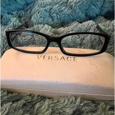 Versace Prescription Glasses, Comes With Case Versace Collection, Prescription Glasses, Glasses Accessories, Versace, Women Accessories, Women Shopping, Color