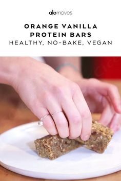 When hunger strikes, it’s easy to reach for a pre-packaged protein bar. But many pre-packed versions don’t have the healthiest ingredients, and they’re not always the most economical snack choice either. Enter this delicious raw vegan protein bar recipe from holistic nutritionist and certified nutritional practitioner Sarah Britton. They’re easily thrown together with whole food ingredients, don’t require an oven, and are perfect to add into your post-workout recovery routine.
 ... more Vegan Protein Bars Recipe, Protein Bars Healthy, Raw Vegan Protein, Vegan Protein Bar, Sarah Britton, Protein Bar Recipe, Recovery Routine, Pulp Recipes, Bars Healthy