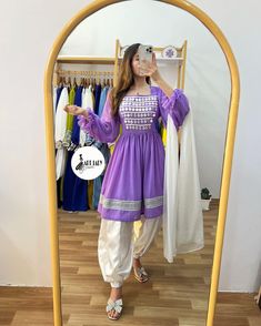 soft georget and shafoon fabric with details of coins ,button and kajak share your size for best fitting Wedding Dress For Women, Afghan Clothes, Kochi, Dress For Women, Dress Clothes For Women, Labour Day, Beauty Book, Art Collection, Dress Outfits