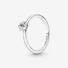 Pandora Celestial Sparkling Star Solitaire Ring - Size 7.5 | Sterling Silver | 190026C01-56 Pandora Celestial, Pandora Stackable Rings, Bracelet Pandora, Sparkling Stars, Pandora Rings, Jewellery Uk, Star Ring, Cz Ring, Engagement Jewelry