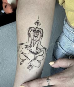 Rafiki Lion King Tattoo Zazu Lion King Tattoo, Lion King Tattoo Sleeve, Rafiki Tattoo Ideas, Lion King Tattoo Design, Lion King Tattoo Ideas, The Lion King Tattoo, Rafiki Tattoo, King Tattoo Design, Tattoo Lion King