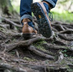 Rooted in quality since 1932. Mountaineering Boots, Light Images, One With Nature, Protective Clothing, The Pacific Northwest, Water Shoes, Outdoor Wear, Mountaineering