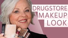 Drugstore Makeup For Mature Women | Makeup Under $20 | #womenover60 #affordablemakeup #womenover50 Affordable Makeup, Women Makeup, Today Is The Day, Drugstore Makeup, Womens Makeup, Makeup Tips, Sephora, Makeup Looks