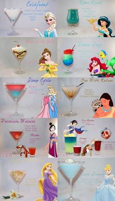 the different types of cocktails and their names