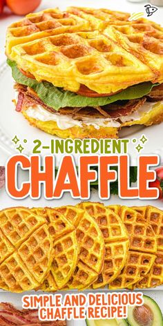 Chaffle Cheese Chaffle Recipe Keto Easy, Keto Waffle Bread, Egg And Cheese Waffles Keto, Keto Egg Waffle Recipe, Casava Flour Waffle Recipe, Plain Chaffle Recipe, Easy Chaffle Keto Recipe, Bariatric Chaffle Recipes, Chaffles Without Cheese