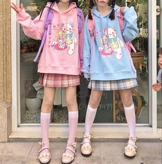 Harajuku Kawaii Fashion Sugar Bear Pastel Hoodie SIZE INFO S - Bust 108cm/42.5", Length 63cm/24.8" M - Bust 112cm/44", Length 64cm/25.2" L - Bust 116cm/45.6", Length 65cm/25.6" XL - Bust 120cm/47.2", Length 66cm/26" XXL - Bust 124cm/48.8", Length 67cm/26.3" XXXL - Bust 128cm/50.3", Length 68cm/26.7" NOTE: DUE TO VERY HIGH DEMAND, PLEASE ALLOW 12-20 DAYS FOR DELIVERY. Pastel Hoodie, Sweatshirt Women Casual, Kawaii Hoodie, Kawaii Sweatshirt, Kawaii Bear, Fashion Japanese, Loose Pullover Sweater, Pastel Kawaii, Pink Kawaii