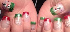 . Festive Nails, Themed Nails, Polish Ideas, Nail Styles, Festival Nails, Xmas Nails