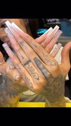 Raw Nails, Twins Girl, Hbcu Grad, Nail Goals, Edges Hair, Mermaid Nails, Classic Nails