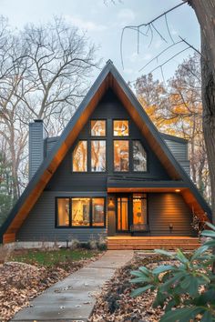 74 Modern A-Frame Houses Ideas for Your Perfect Escape White A Frame House Exterior, 4 Bedroom A Frame, 3 Story A Frame, Modern A Frame Cabin Floor Plans, A Frame Loft Houseplans.com, Modern A Frame, Modern Residential Architecture, Best Architecture