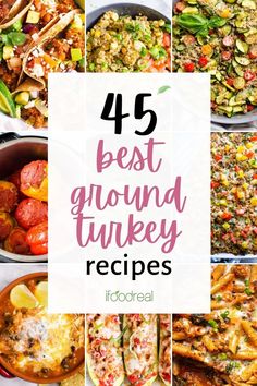 the top 25 best ground turkey recipes