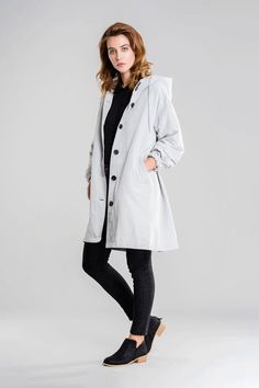 Elegant Blazers, Cozy Coats, Heavy Jacket, Urban Lifestyle, Estilo Chic, Rain Coat, Waterproof Jacket, Casual Jacket, Fast Fashion