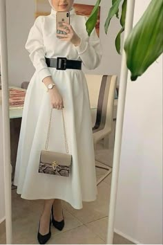 Hijab Dress Party, Hijabista Fashion, Estilo Hijab, Stile Hijab, Mode Turban, Modern Hijab Fashion, Modest Fashion Hijab, Fashion Top Outfits