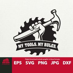 the logo for my tools, my rules