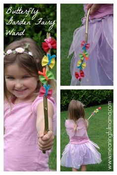 Pasta Crafts For Kids, Garden Fairy Wands, Pasta Crafts, Bow Tie Pasta, Fairy Butterfly, Fairy Wands, Garden Fairy, Diy Fairy, Rainy Day Activities