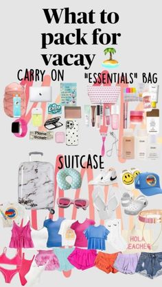 Schul Survival Kits, Summer Bag Essentials, Road Trip Necessities, Trip Essentials Packing Lists, What To Pack For Vacation, Road Trip Bag, Road Trip Kit, School Backpack Essentials, Preppy Vacation