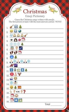 christmas printable worksheet with the words and symbols in red, white and green