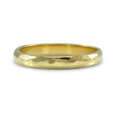 18k yellow gold hammered estate half round wedding band Classic Gold Hammered Rings, Classic Yellow Gold Hammered Stackable Rings, Classic Hammered Yellow Gold Ring, Hammered 14k Gold Wedding Band, 14k Yellow Gold Hammered Band, Hammered Wedding Bands, Stack Ring, Family Jewellery, Ring Sale