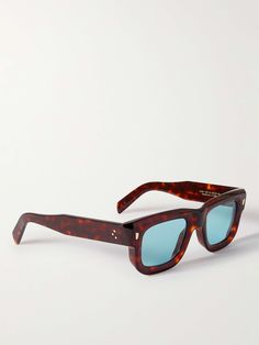 Shop CUTLER AND GROSS 1402 D-Frame Tortoiseshell Acetate Sunglasses, Explore the latest in-season CUTLER AND GROSS collection today on MR PORTER Sunglasses Ads, Tinted Glasses, Cool Glasses, Cutler And Gross, Eye Wear, Acetate Sunglasses, Sunglasses Men, Eye Wear Glasses, Sunglasses For Men