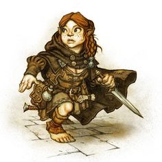 Dnd Halfling, Halfling Rogue, Fantasy Kingdom, Fantasy Races, Fantasy Images, Dungeons And Dragons Characters