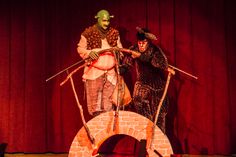 Photo Coverage: First look at Wagnalls Community Theater Presents SHREK THE MUSICAL Shrek Broadway, Shrek Set Design, Shrek The Musical Scenery, Fiona Shrek Broadway, Shrek The Musical Sets, Community Theater, School Play, Theatre Set