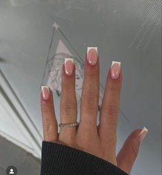 Work Nails, French Acrylic Nails, Random Image, Square Acrylic Nails, Squeeze Page