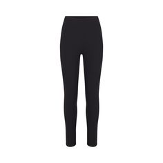 FITS EVERYBODY LEGGING | ONYX - FITS EVERYBODY LEGGING | ONYX Black Fitted Sporty Leggings, Skims Athleisure, Aerie Black Leggings, Sleek Black High-cut Leggings, Black Compressive Leggings, Bra Calculator, Black Compressive Seamless Leggings, Style 2023, Stretchy Leggings