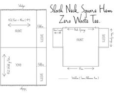 a drawing of a square frame with zero waste ice on the bottom and right side