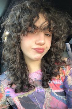 Curly Mullet, Fairy Hair, Haircuts For Curly Hair, Curly Hair Inspiration, Curly Hair With Bangs, Cut My Hair, Curly Hair Cuts, Hair Photo