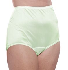 Our classic nylon panties in a whole new colorway~ Our Seaside Bliss 4 pack includes lilac, mocha, seafoam, and white! This classic nylon panty is the perfect full coverage brief, emphasizing value and comfort above all. The panty is generously cut and made of silky-smooth lightweight nylon. Subtly shaped, the cut follows the natural contours of your body, and prevents slipping or riding up. The covered elastic waistband and soft scalloped trim stretch without pinching. The panty has a seamless Camilla Mendes, Wholesale Catalog, Panty Style, Plain Jane, Natural Contour, Scalloped Trim, Grab Bag, Seafoam Green, New Classic