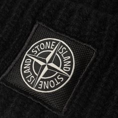 Patch Beanie, Stone Island, Beanie Hat, Beanie Hats, Wool, Stone, Hats, Black